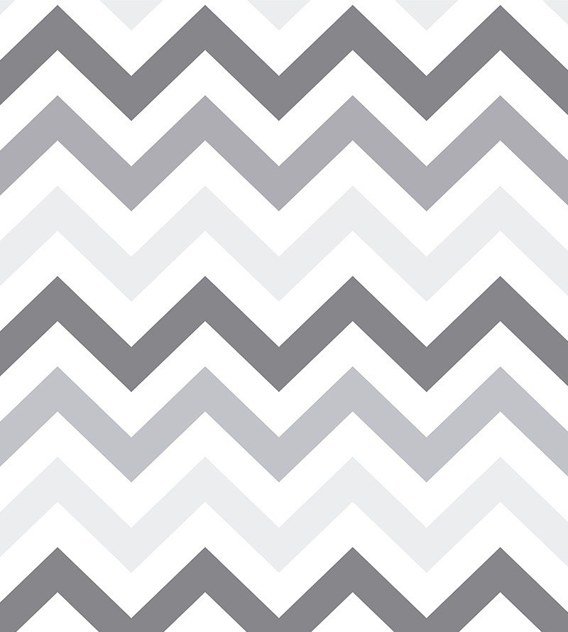 Papel de Parede Chevron em Tons de Cinza