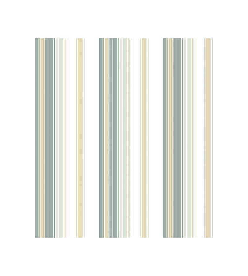 Papel de parede com fundo branco e detalhes em tons de amarelo e cinza - Casual 32