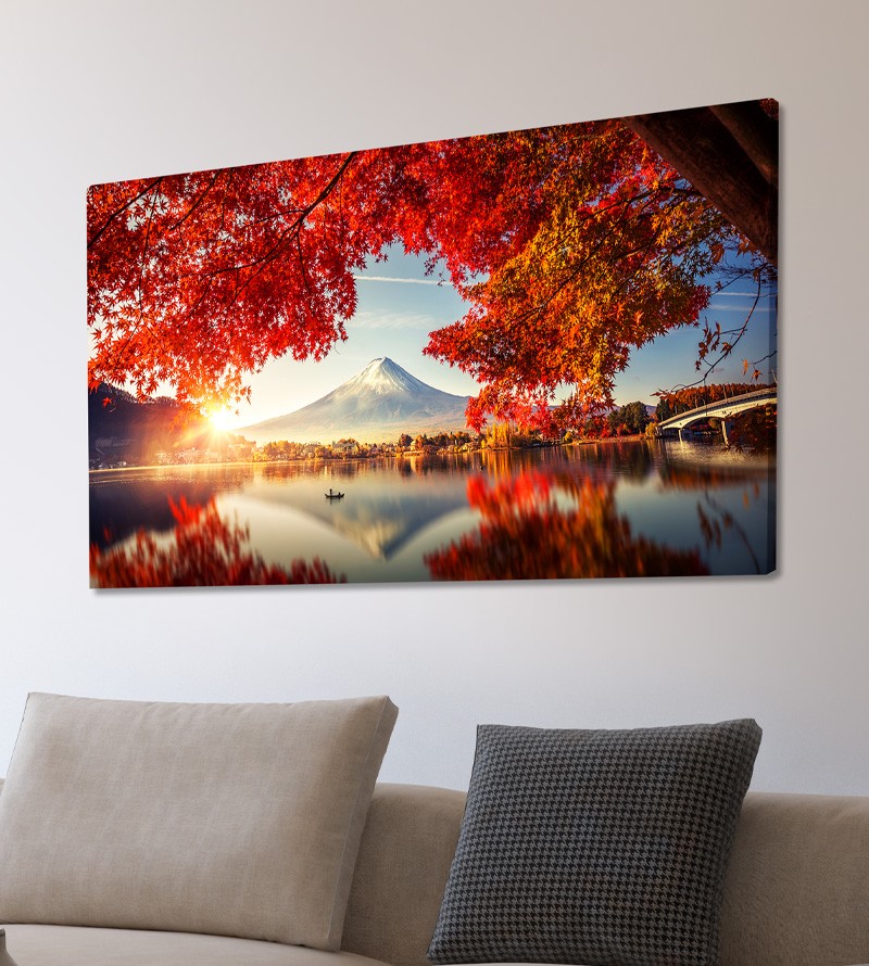 Quadro Decorativo Tela Paisagem Montanha...