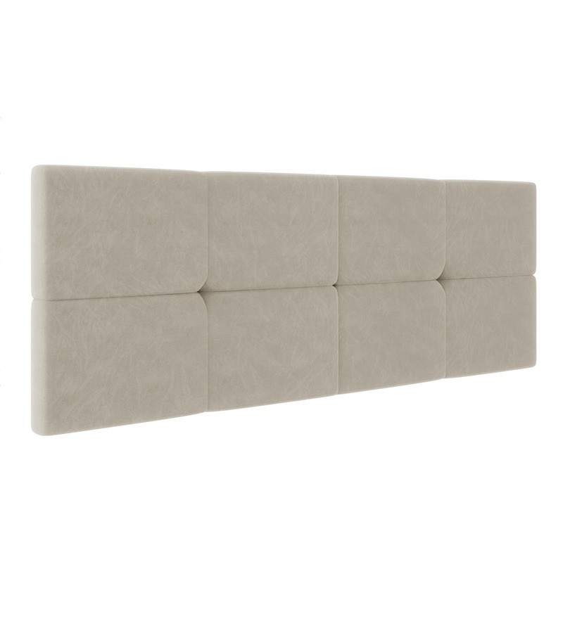 Cabeceira Bruna Suede Estofada para Cama Box...