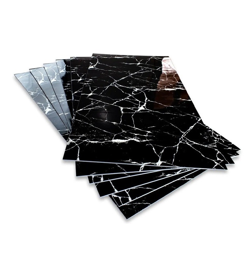 Placa Mármore Espuma Revestimento Autocolante