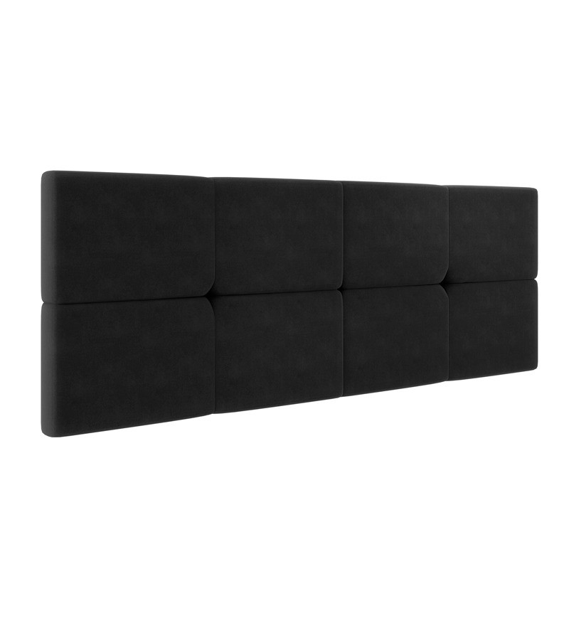 Cabeceira Bruna Suede Estofada para Cama Box de...