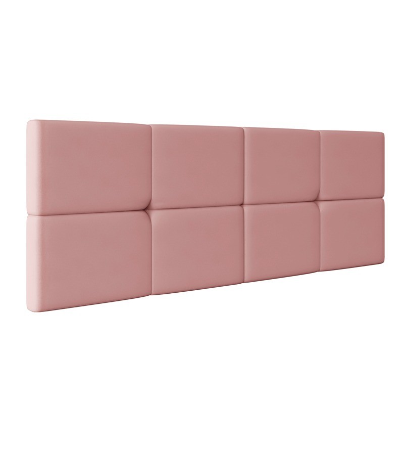 Cabeceira Bruna Suede Estofada para Cama Box de...