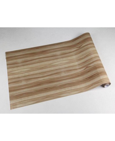 Papel de Parede Madeira Rústica em Tons de Bege