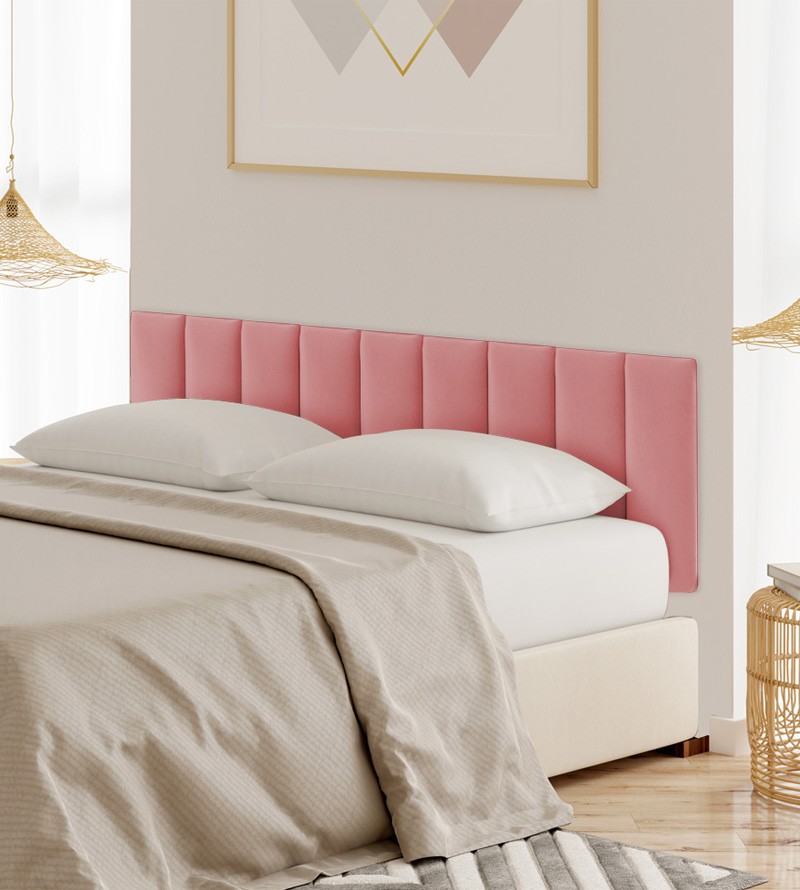 Cabeceira Retangular Modular Estofada Para Cama...