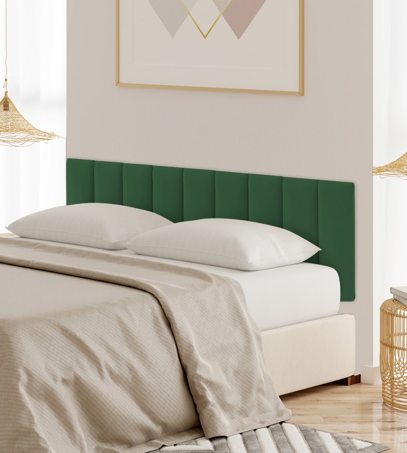 Cabeceira Retangular Modular Estofada Para Cama...