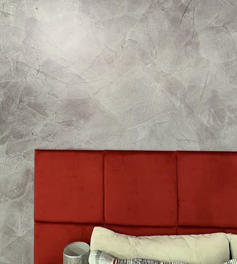 Papel de Parede Foto Mural Cimento Queimado Escuro