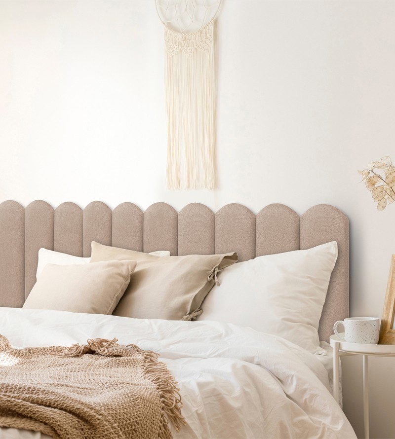 Cabeceira Veludo Modular Nuvem Estofada para Cama