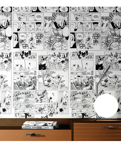 Papel de Parede Adesivo Autocolante Desenho Anime Hunter x Hunter Decoração  Quarto 2.50 Metros