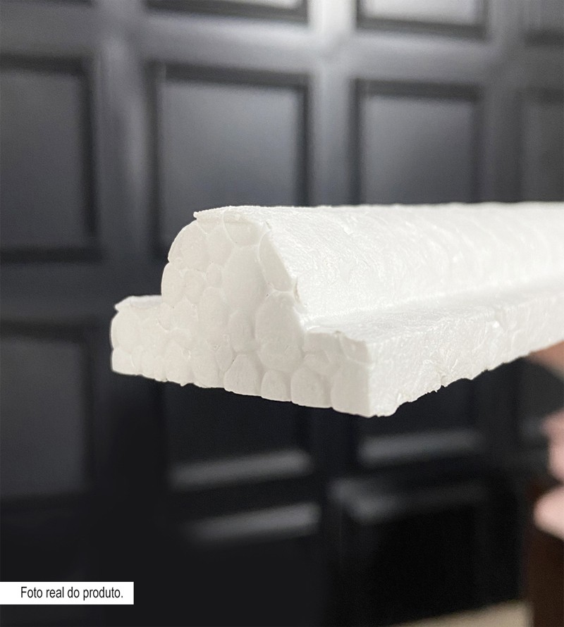 Kit 10 Metros Moldura Eps Decorativa Boiserie...