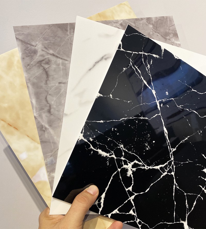 Placa Mármore Espuma Revestimento Autocolante...