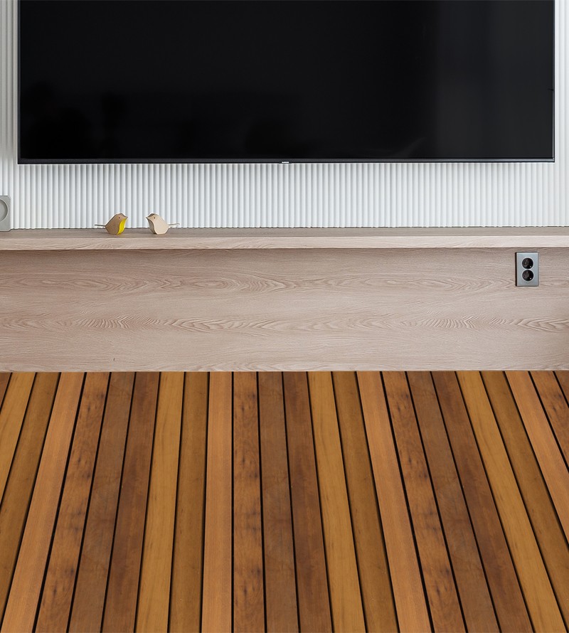 Revestimento Flexível Decorativo Efeito Deck de...