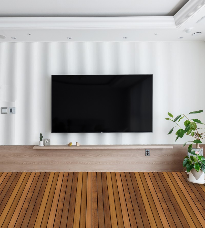 Revestimento Flexível Decorativo Efeito Deck de...