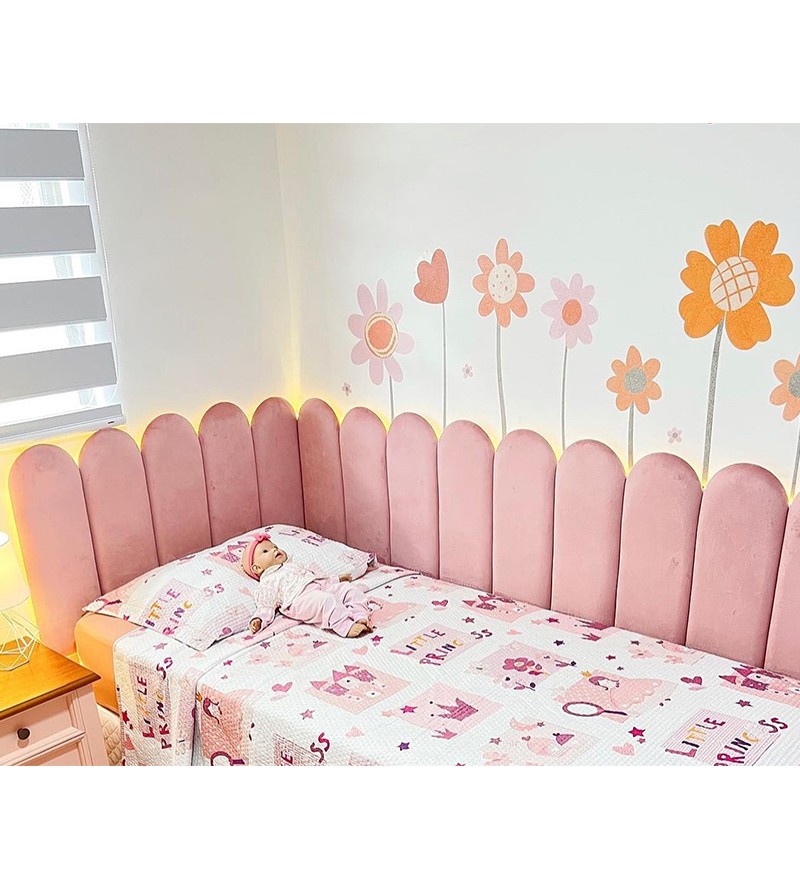 Adesivos de Parede Boho Floral Infantil para...