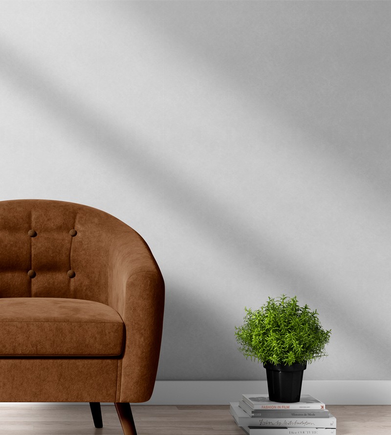 Papel De Parede Cimento Claro Autocolante...