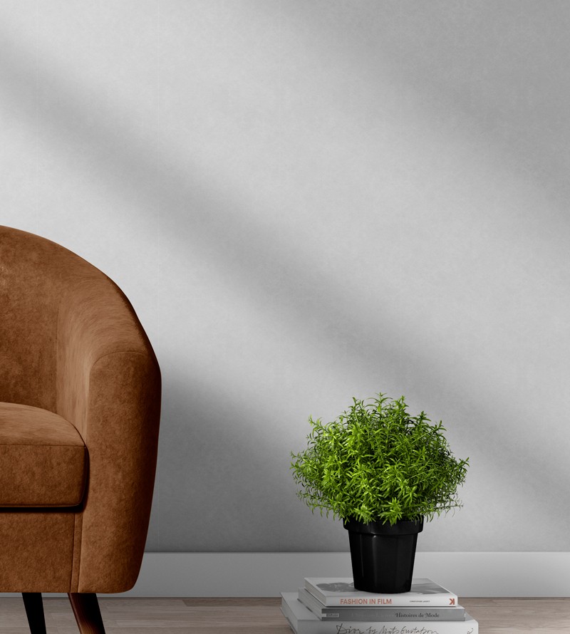 Papel De Parede Cimento Claro Autocolante...