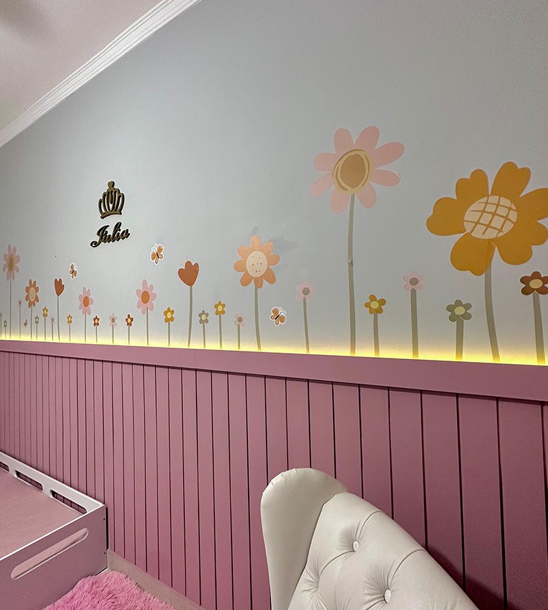 Ripas de Shiplap MDF Cru Decorativa