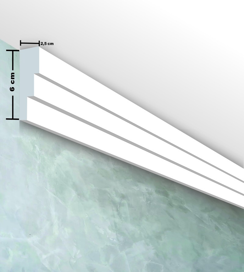 Moldura Teto eps Sanca Roda Forro