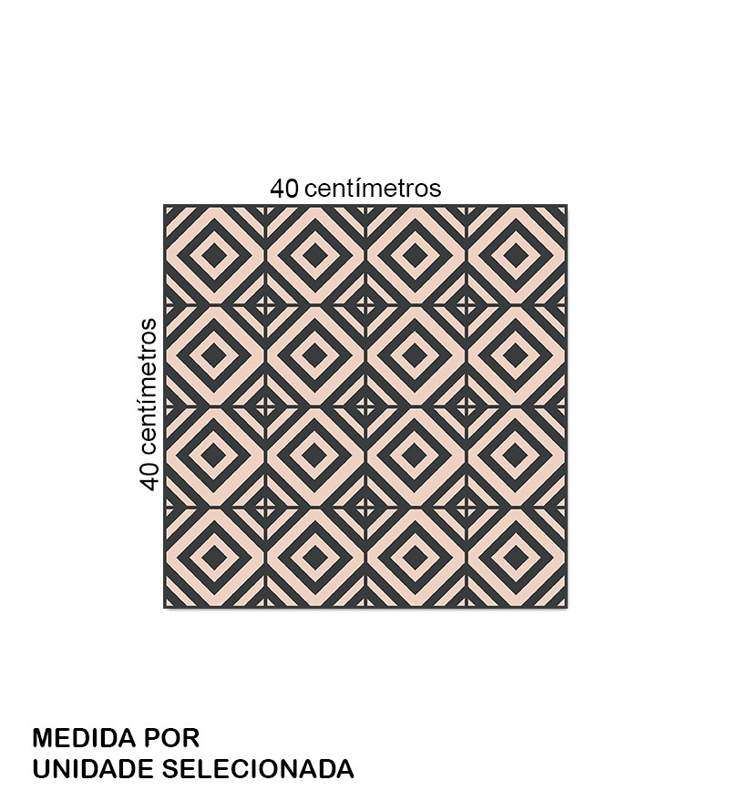 Adesivo De Azulejo em Tons de Cinza e Bege