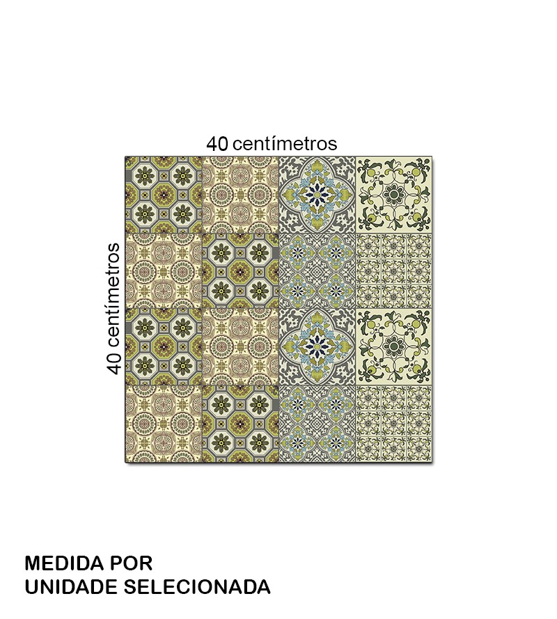 Adesivo Hidraúlico de parede fosco em tons...