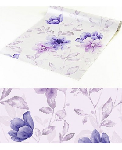 Papel de parede roxo, pink e com fundo em tons claros de roxo