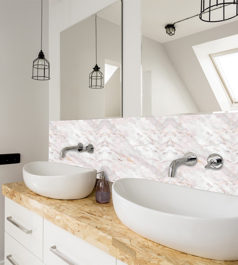 Papel de Parede Adesivo Mármore Carrara