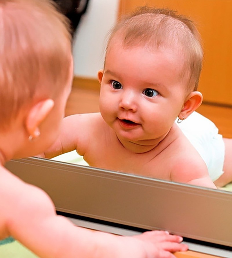 Espelho Acrílico Quarto Do Bebê Montessoriano...