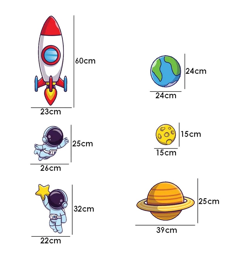 Adesivo De Parede Decorativo Infantil...