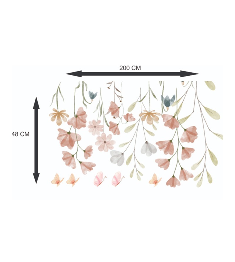 Adesivo Decorativo de Parede em Recorte Jardim...