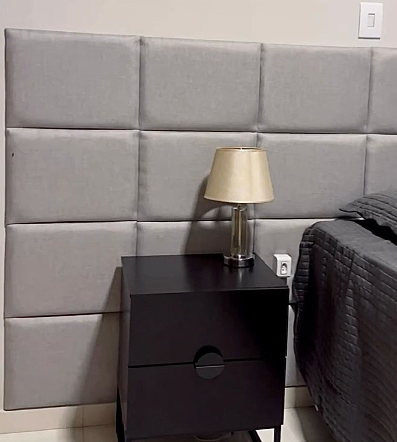 Cabeceira Linho Premium Modular 30x40cm...