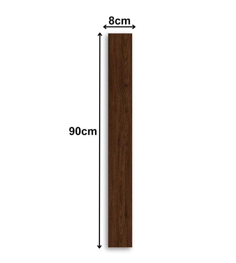 Ripas de Shiplap MDF Imbuia Premium Decorativa