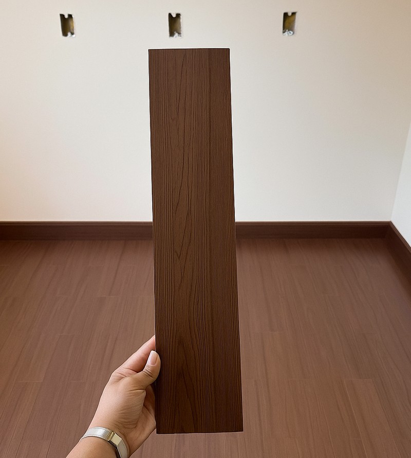 Revestimento Piso de Madeira Autocolante Premium