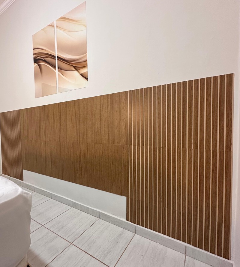 Placa de Madeira Lisa Freijó Revestimento...