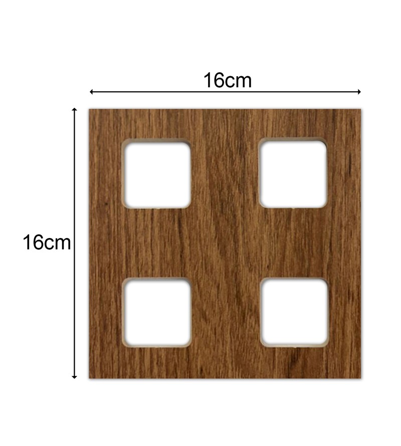 Placa Muxarabi de Madeira Para Revestimento...