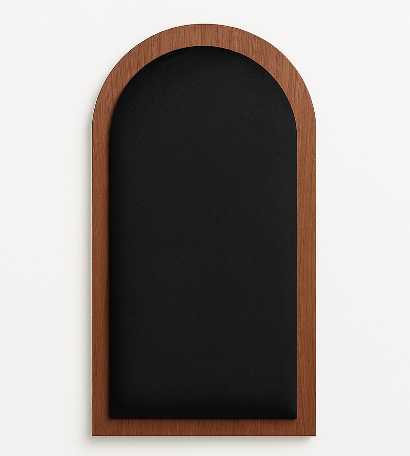 Cabeceira Aura Estofada Flutuante Modular com...