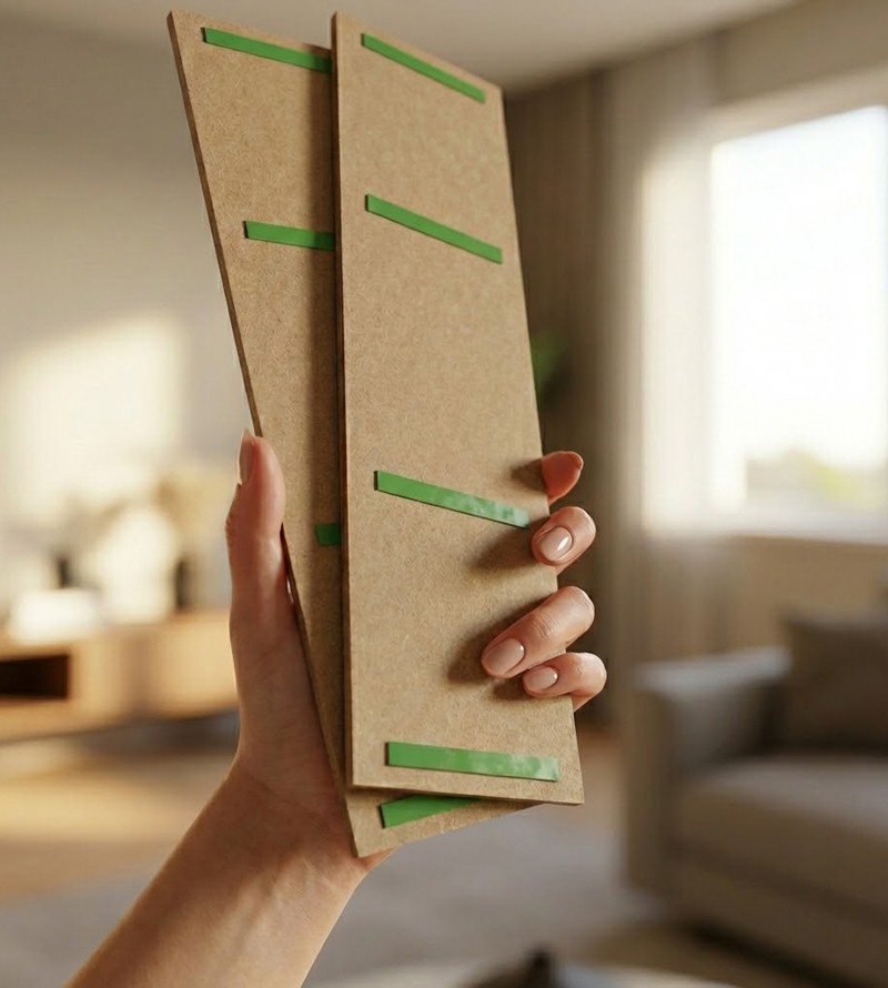 Revestimento Piso de Madeira Autocolante Premium