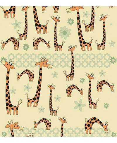 Papel de parede em tons de nude, laranja, cinza e preto - Infantil 74