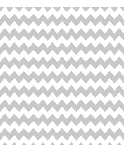 Papel de parede chevron em listras zigue zague com o fundo branco e listras em cinza - Chevron 13