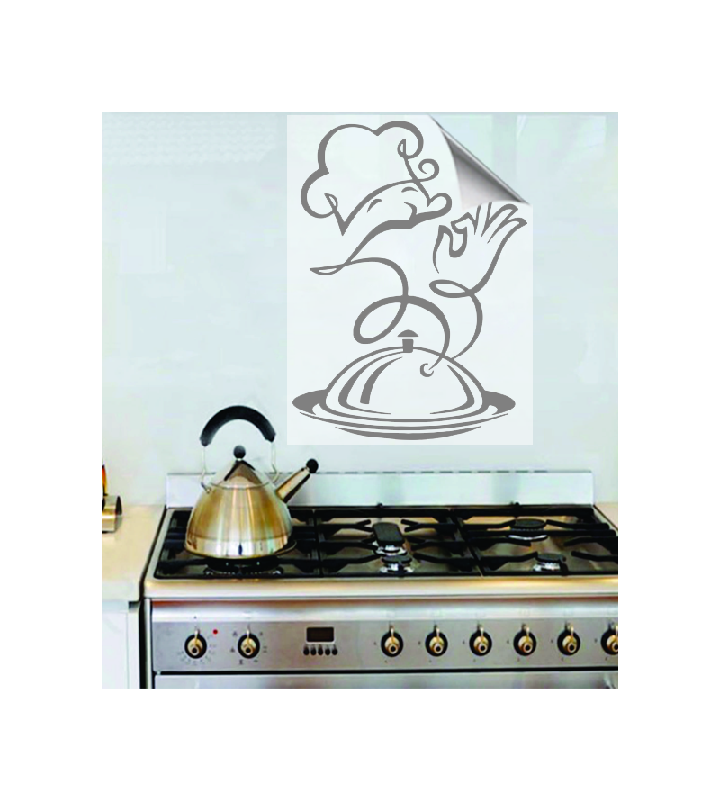 Adesivo de cozinha que delicia - Cozinha 25