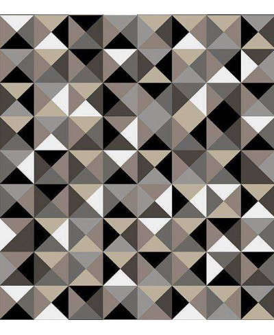 Papel de parede em tons cinzentos - Geométrico 40