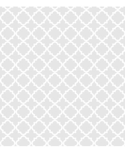 Papel de parede em tons cinza e detalhes em branco - Geométrico 41