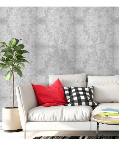 Papel de parede modelo concreto em tons acinzentados - Concreto 09