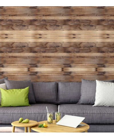 Madeira em tons marrom e bege com detalhes cinza - Madeira 96