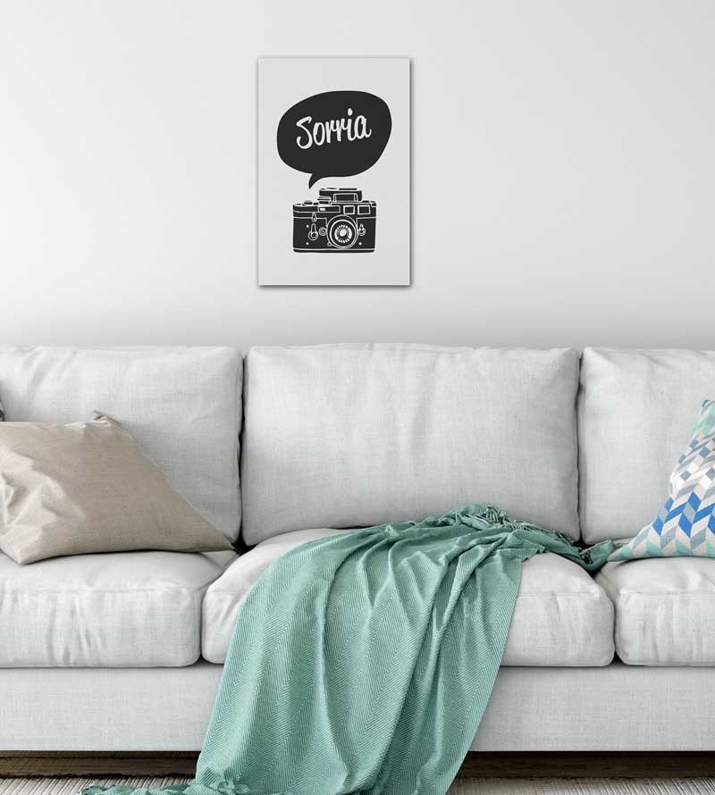 Poster decorativo Sorria