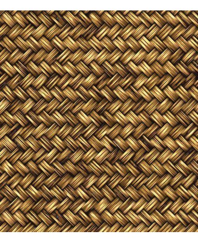 Papel de parede em tons marrom, amarelo e detalhes em preto - Textura 65