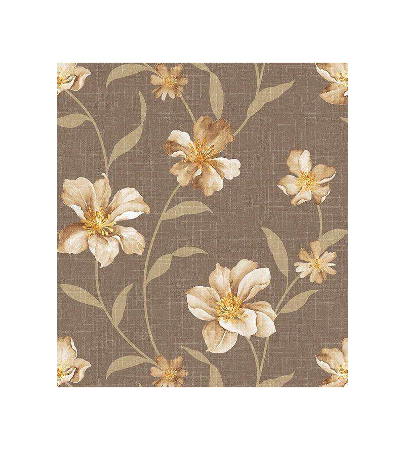 Papel de parede em tons marrom e bege - Dream 17