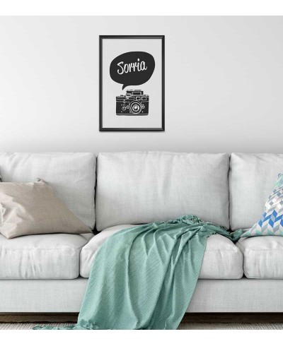 Poster decorativo Sorria