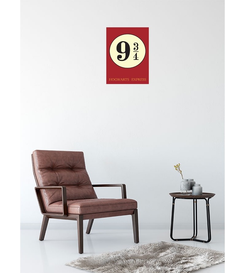 Poster decorativo plataforma 9 3/4