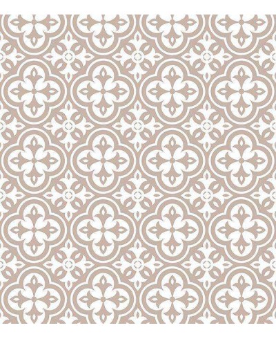 Papel de parede em tons nude e branco - Contemporâneo 10