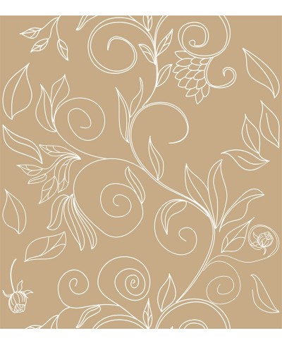 Papel de parede em tons nude e branco